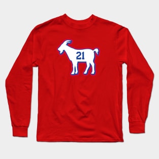 PHI GOAT - 21 - Red Long Sleeve T-Shirt